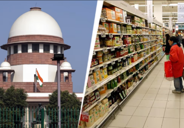 फूड प्रोडक्ट्स पर वॉर्निंग